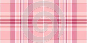 Square seamless vector background, canvas plaid texture check. Tablecloth pattern textile tartan fabric in red and light colors