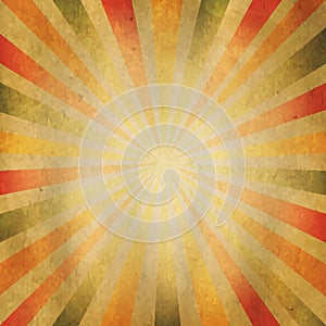 Square Shaped Sunburst