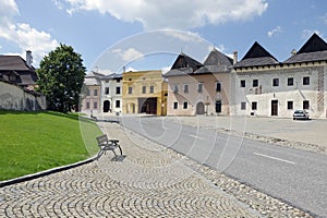 The square of Spisska Sobota