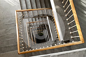 Square staircase