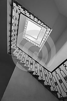 Square staircase