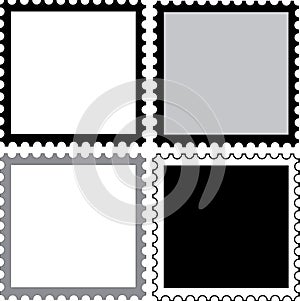 Square stamps to fill