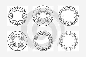 Hand-Painted Style Mandala Vector illustration.