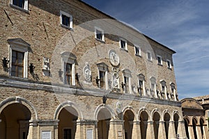 Square of Treia, Marches, Italy