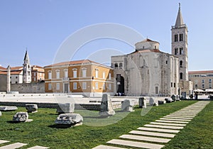 Square zeleni zadar dalmatia croatia europe