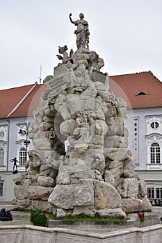 Square Zelny trh in Brno, Czech