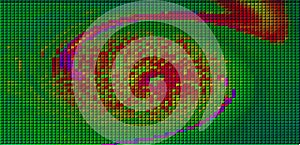 Squared effect background