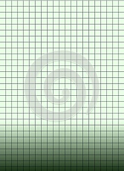 Squared green graph paper geometric technical precision mathematic matrix pattern