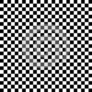En blanco y negro controlar patrón 