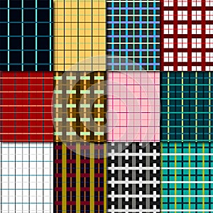 Squared patterns photo