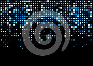 Squares technology pattern banners