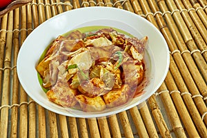 Squash  cabbage sabzi