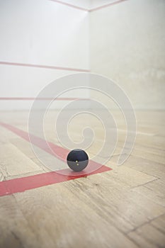 Squash court photo