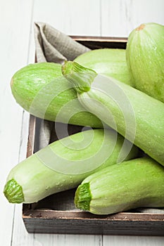 Squash green zucchini, health organic food diet