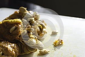 Squash or pumpkin seeds