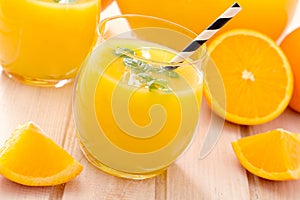 Squeezed orange juice