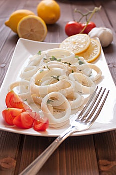 Squid rings