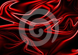 Squiggles abstract red background wallpaper