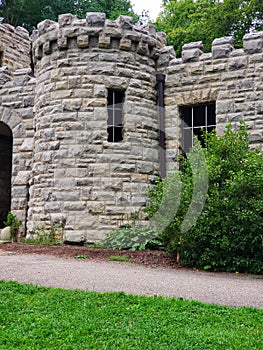 Squires Castle located in the Cleveland Metroparks in Ohio