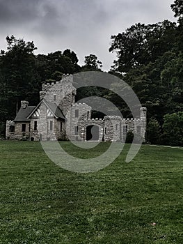 Squires Castle located in the Cleveland Metroparks in Ohio
