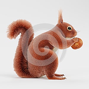 Squirrel with Nut