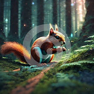 Squirrel's Woodland Adventures: A Tale of the Forest