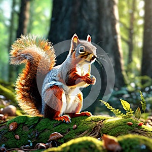 Squirrel's Woodland Adventures: A Tale of the Forest