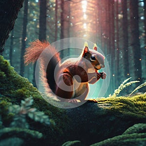 Squirrel's Woodland Adventures: A Tale of the Forest