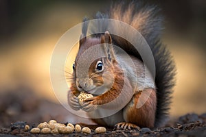 Squirrels are known for their love of nuts