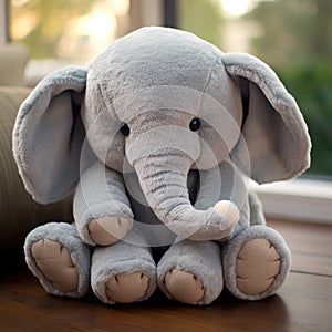 Squishy and Huggable, An Elephant Plush Toy for Snuggly Adventures