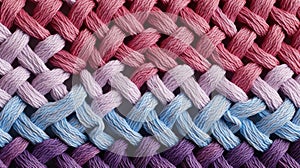 Squishy Woven Fabric Texture With Dynamic Color Combinations