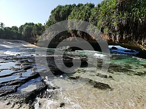 Srau beach, Pacitan, East Java, Indonesia