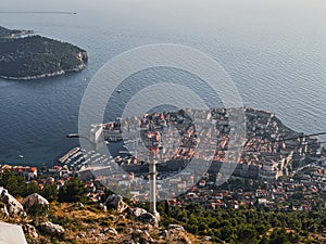 Srd Mountain Dubrovnik , Croatia
