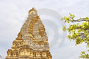 Sre Virupaksheswamy temple in Hampi, Karnataka, India