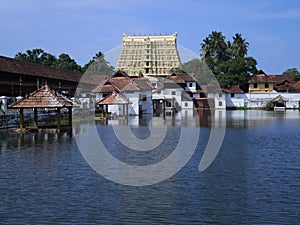 Sree Padmanabha Swami temple. Picture of worlds richest temple