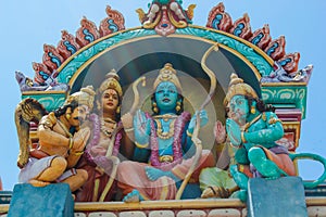 Sree Seetha Rama Lakshmana Sametha Hanuman Mandir, Rishikesh. India