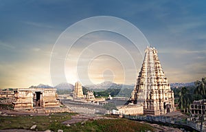 Sree Virupaksha Temple, Hampi, INDIA, KARNATAKA, UNESCO World Heritage Site, Lord Virupaksha, 7th century