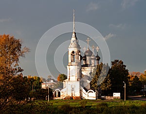 Sretensky temple in Vologda Russia