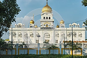 Sri Bangla Sahib Gurudwara Sikh temple in New Delhi, India