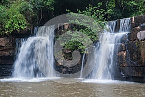 Sri Dit Waterfall in Tungsalanglung National Park ,Thailand.