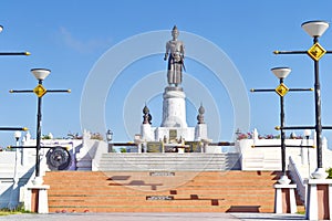 Sri indraditya statues. photo