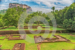 Sri Lanka: ancient Lion Rock fortress in Sigiriya