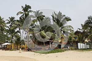 Sri Lanka beach restaurant