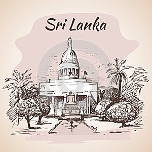 Sri Lanka, Colombo City Council Town Hall