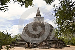 Sri Lanka - Dagoba at Polonnaruwa