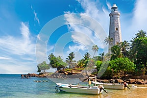 Sri Lanka, Lighthouse Dondra Head.