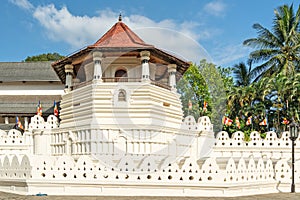 Sri Lanka temple of the Sacred Tooth Relic in Kandy
