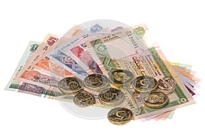 Sri Lankan Currency Isolated