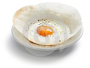 Sri lankan egg hopper