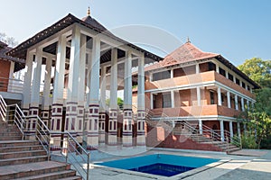 Sri Lankan Manastery in Lumbini, Nepal. photo